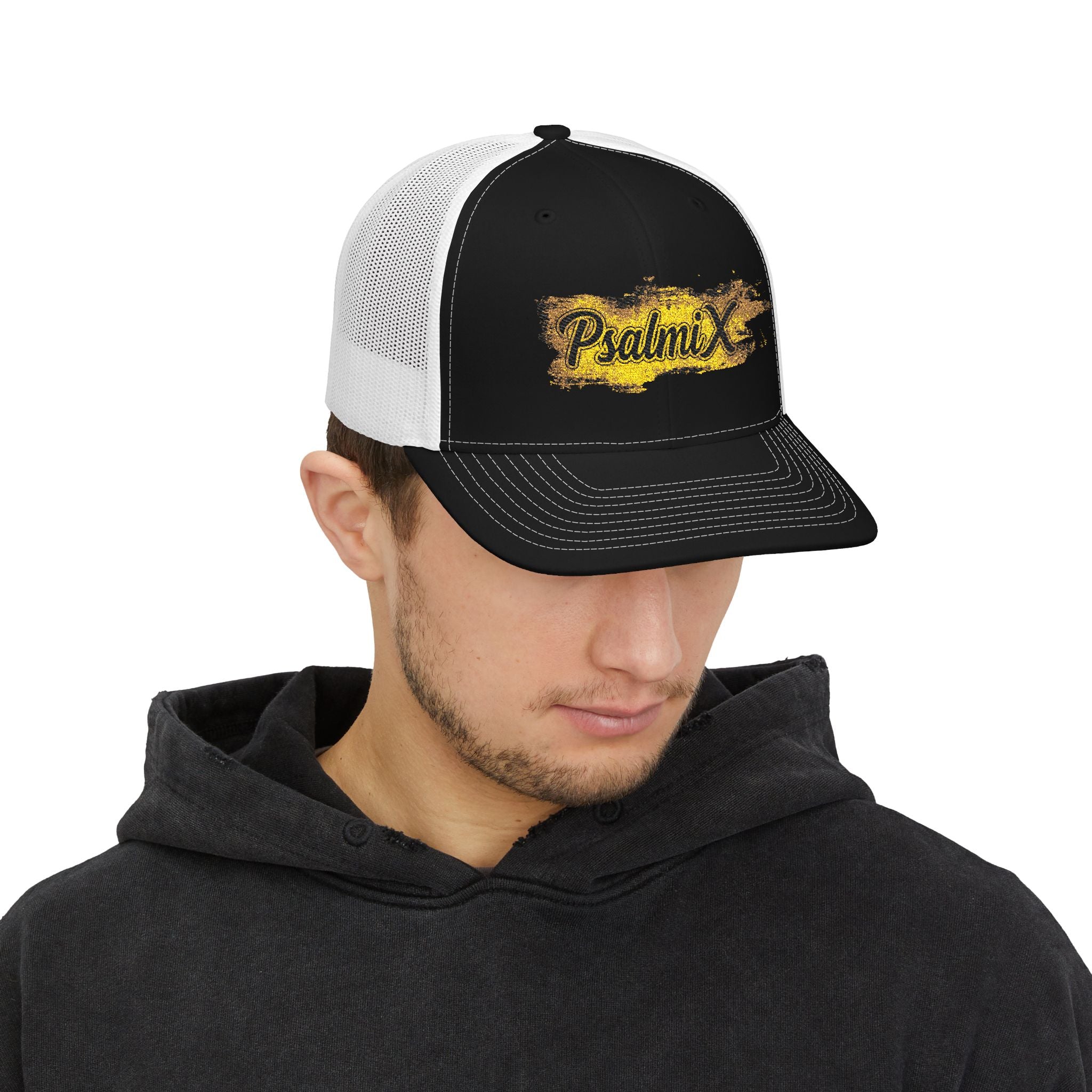 Psalmix Embroidered Trucker Cap