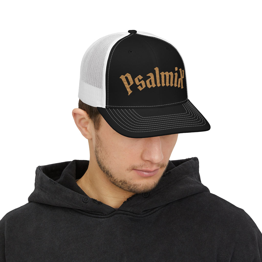 Psalmix Embroidered Trucker Cap