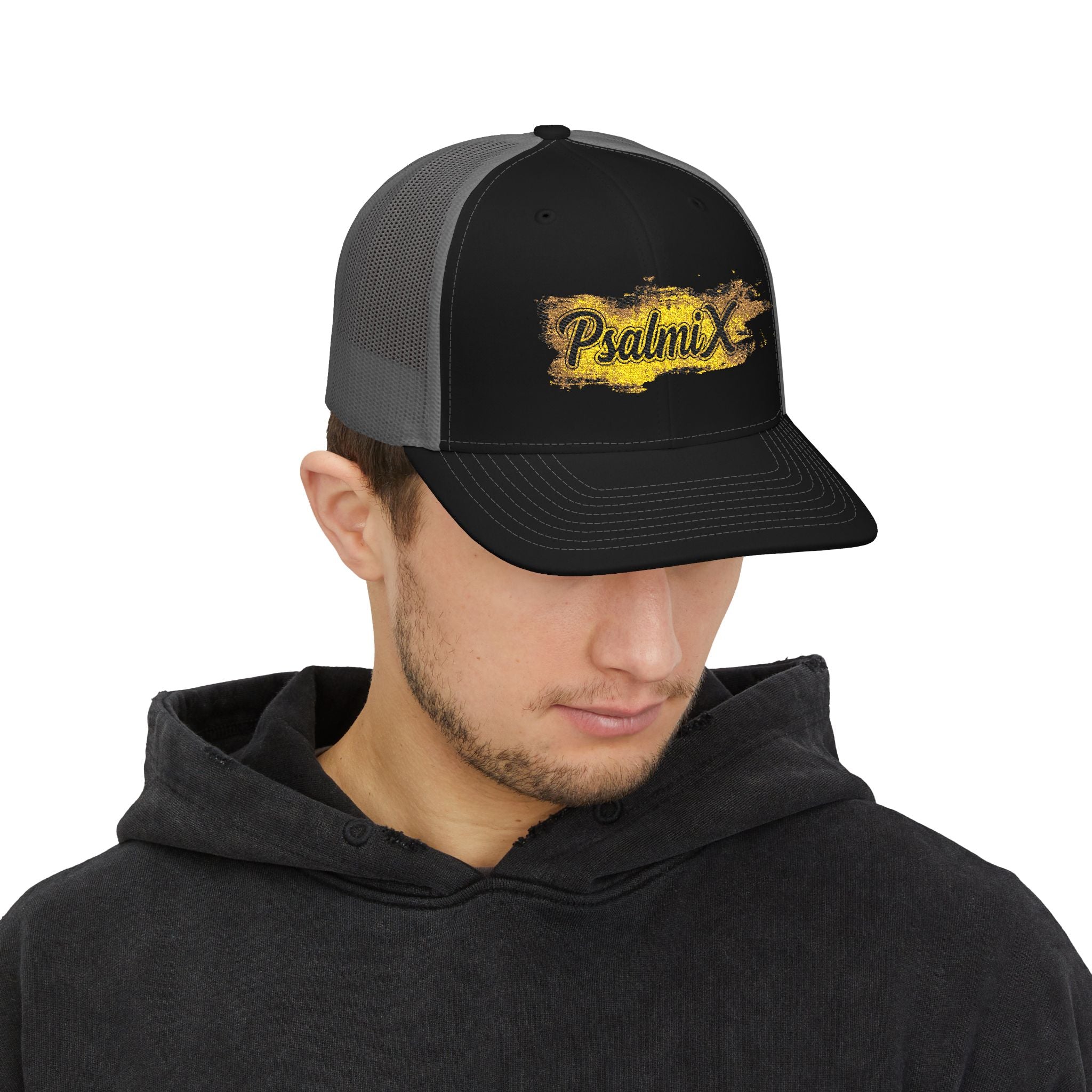 Psalmix Embroidered Trucker Cap