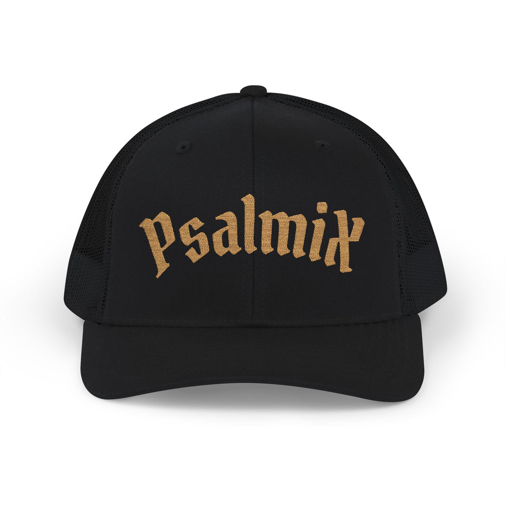 Psalmix Embroidered Trucker Cap