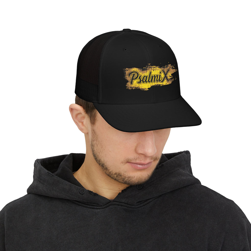 Psalmix Embroidered Trucker Cap